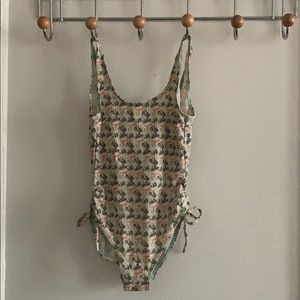 Monoprix Flamingo Bathing Suit